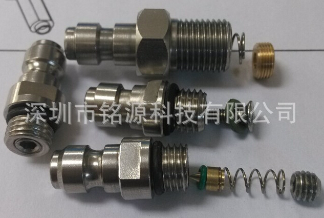 8mm快接公頭漏氣的幾種情況分析！